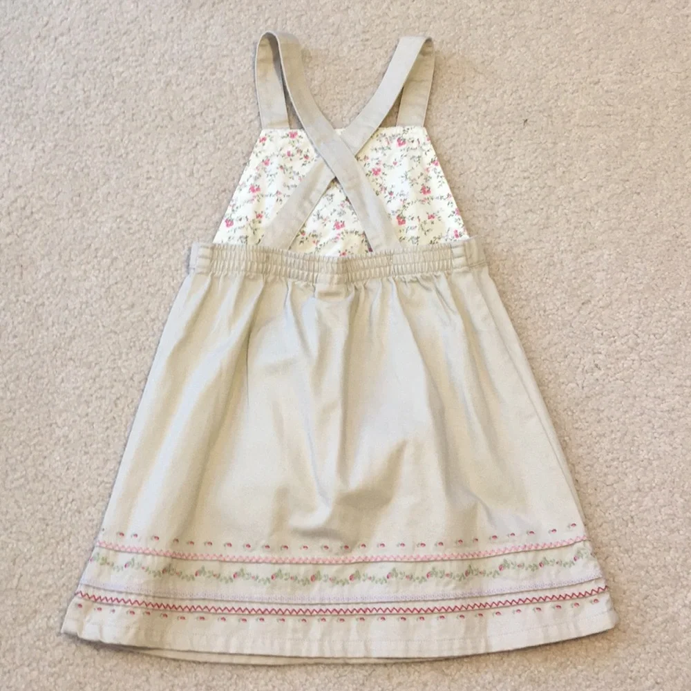 Gymboree khaki overall